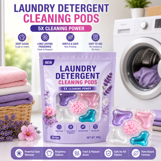 Washing Machine Detergent Pods (PACK OF 2)